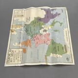 Old double-sided school map, Rossignol edition