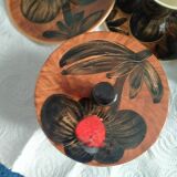 Ceramic coffee service Quimper Quercy