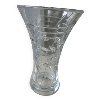 Vase cristal de bohème