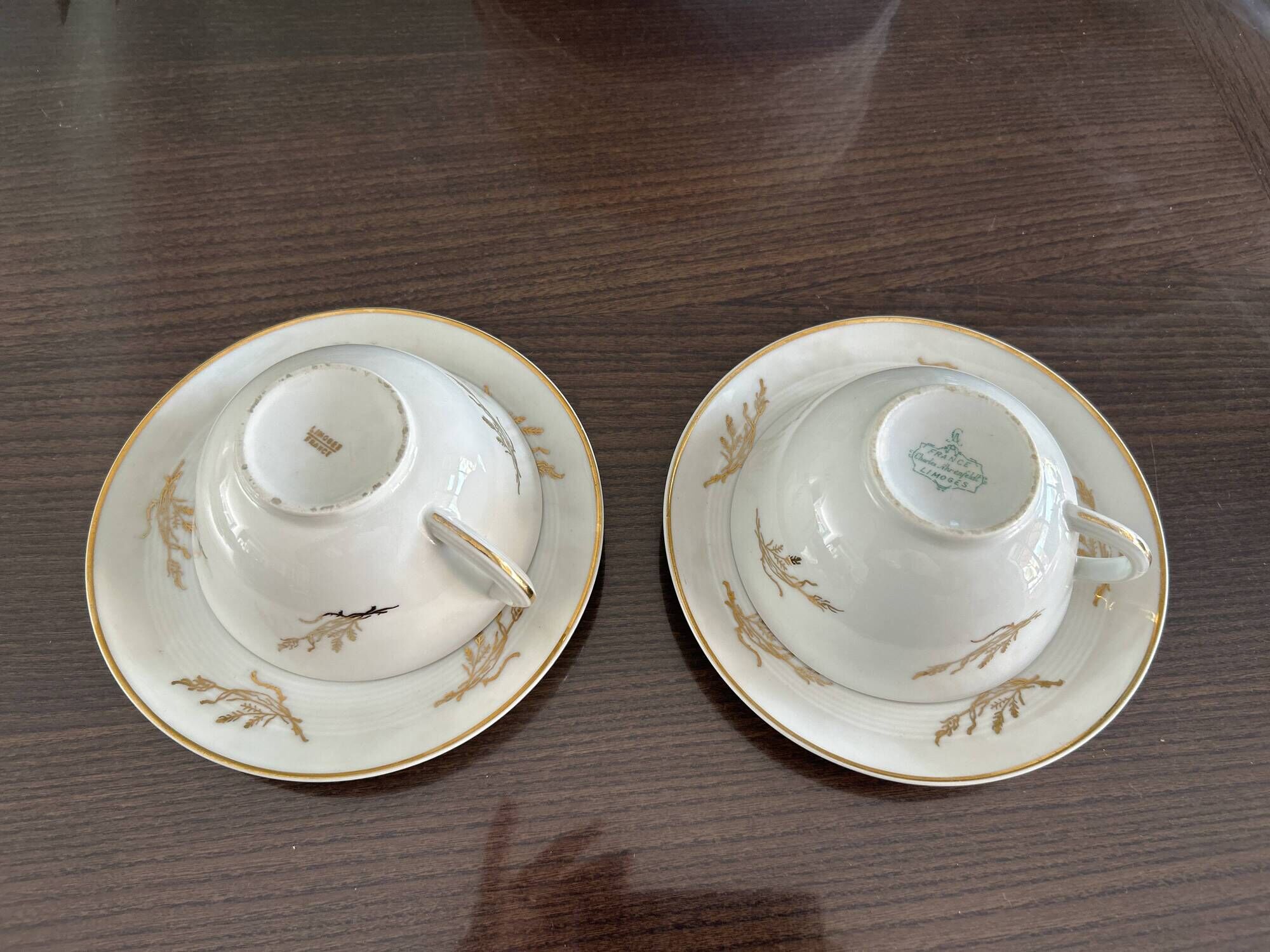 Tasse et sous tasse à thé