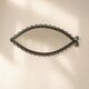 Hand-forged iron mirror with riveted frame, Italy, 1960s