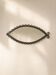 Hand-forged iron mirror with riveted frame, Italy, 1960s