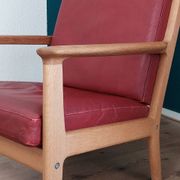 High Back Lounge Chair GE 265 by H J Wegner For Getama.