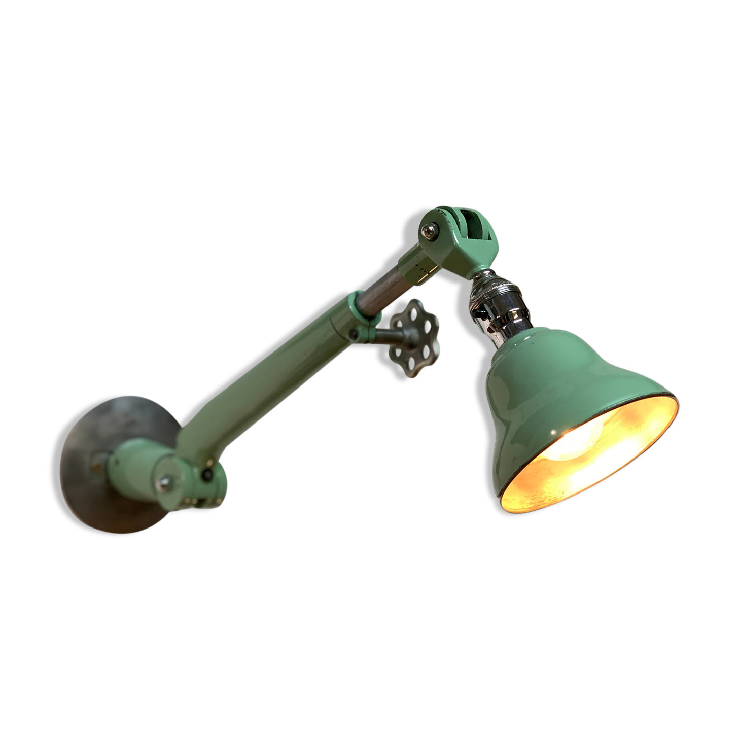 Former telescopic green medical lamp 1940