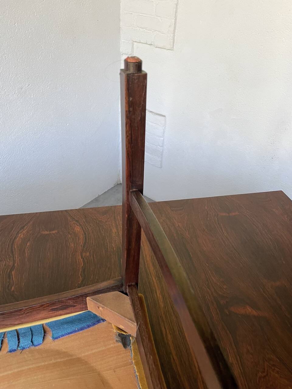 Desk and its Scandinavian rosewood chair
