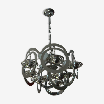 Spoutnik space age chandelier