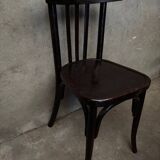 Chaise bistrot noire style Baumann