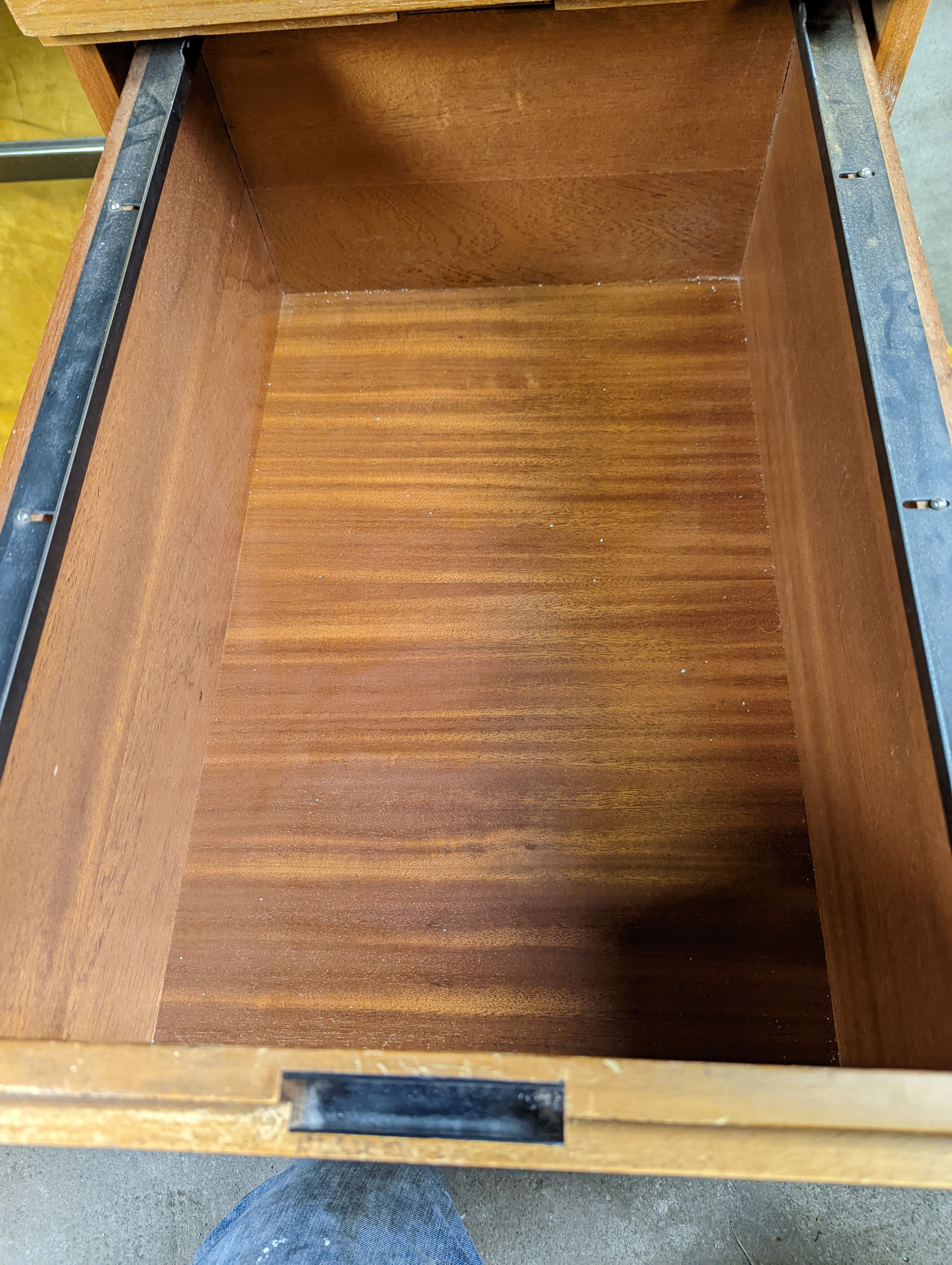 Minvielle desk in mahogany pierre guariche