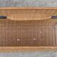 Door magazines in wicker and metal, vintage 60s - 70s