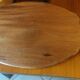Solid mahogany serving tray