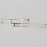 Vintage silver trombone by Antoine Courtois, Paris. 1824