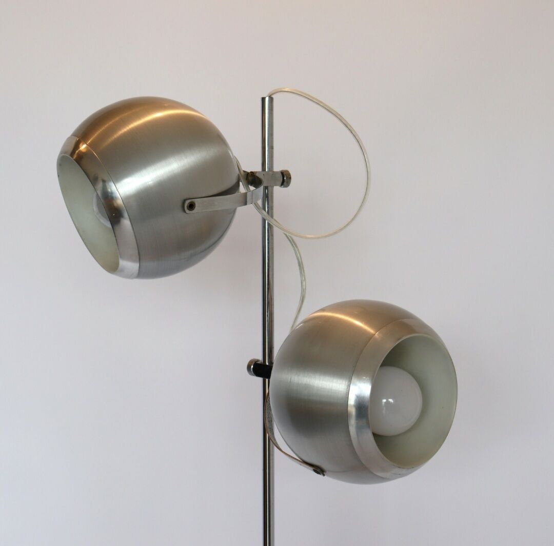 Eyeball floor lamp of the 70s