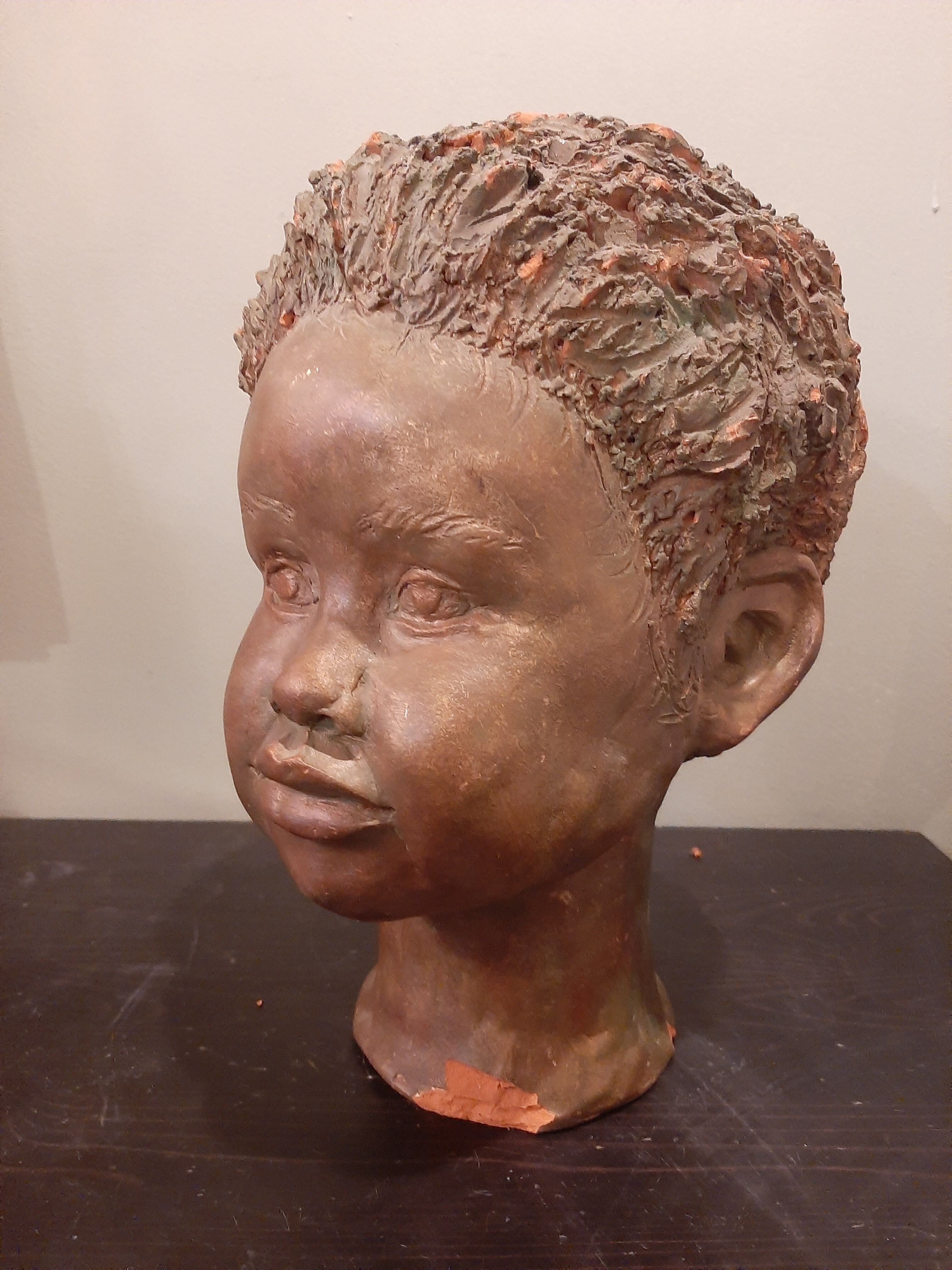 Sculpted head