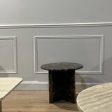 emperador brown marble side table dark brown marble table
