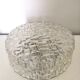 Ceiling lamp or vintage glass wall lamp work made in Italy design 70s