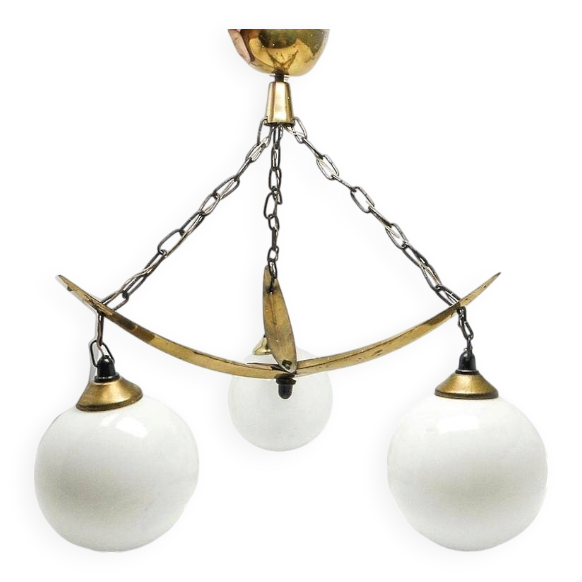Mid-century style chandelier, Poland, 1970s