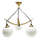 Mid-century style chandelier, Poland, 1970s
