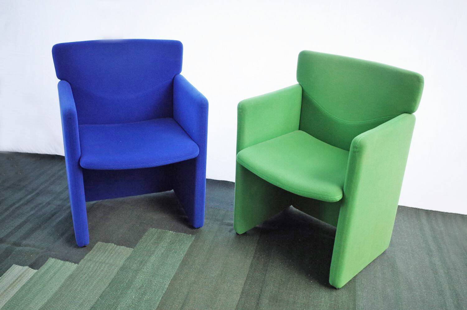 2 Chaises italiennes Fauteuil Centro Progetti Tecno Modèle S148