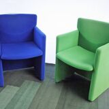 2 Chaises italiennes Fauteuil Centro Progetti Tecno Modèle S148
