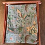 Wood and fabric magazine holders