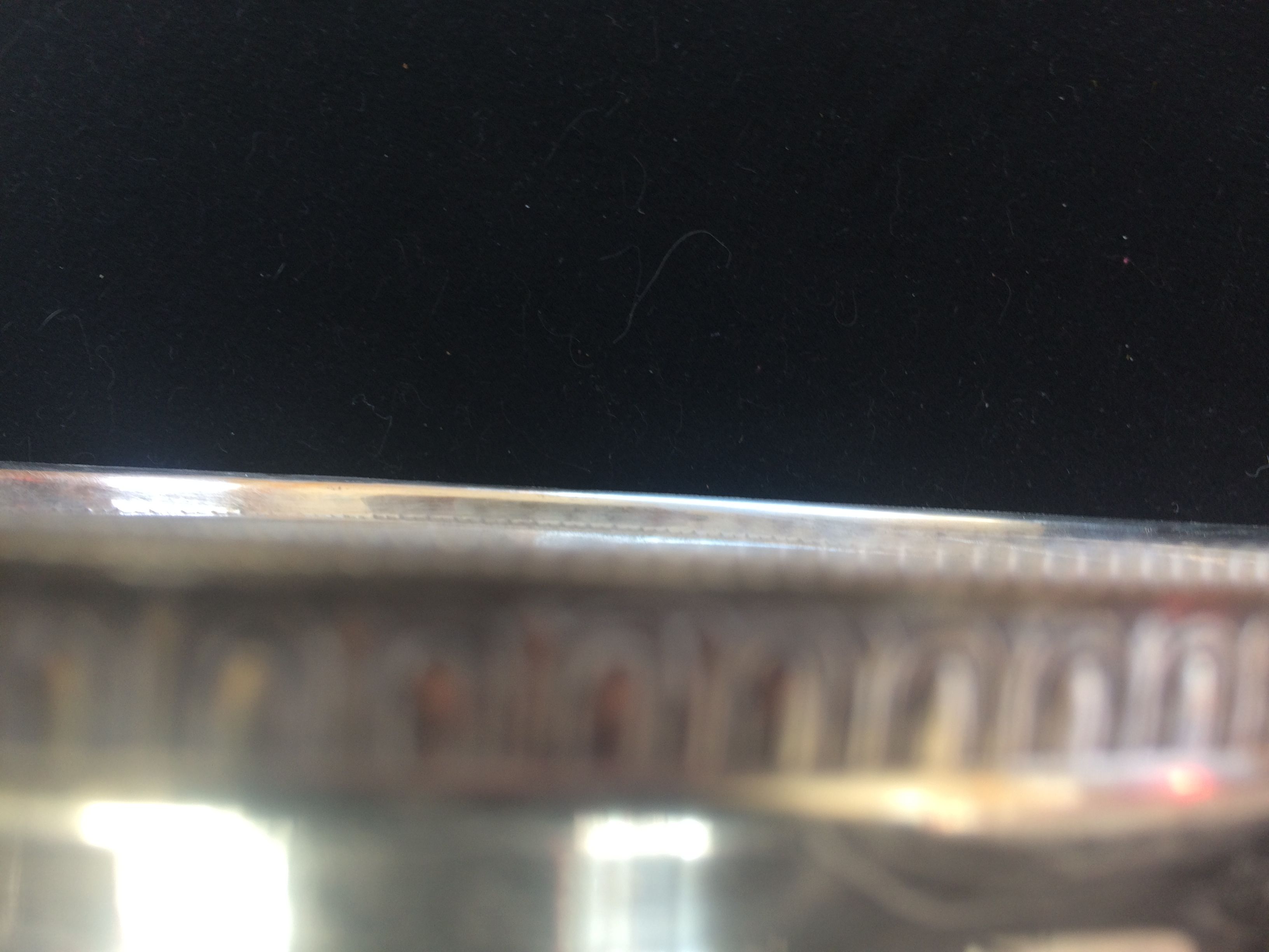 The 1940s silver metal ice bucket