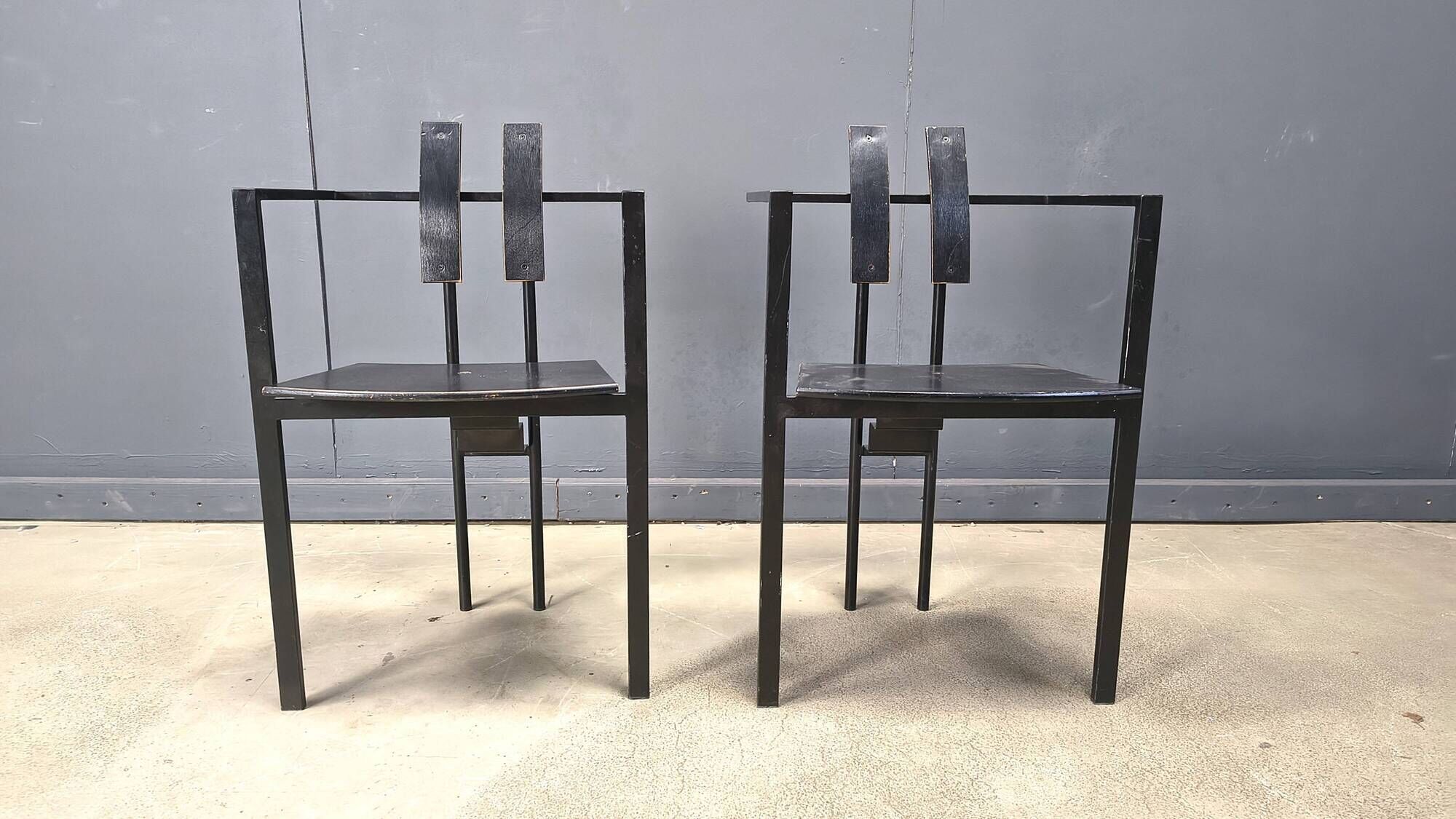 Trix dining chairs by Karl Friedrich Förster for KFF, 1980s, set of 2