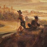 Bucolic landscape from XXth century