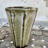 Glazed Stoneware Vase Gérard Tridot