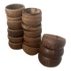 Set of 13 coconut bowls