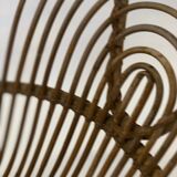 Rattan armchair by Rohe Noordwolde, 1960