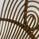 Rattan armchair by Rohe Noordwolde, 1960