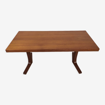 Table scandinave à système