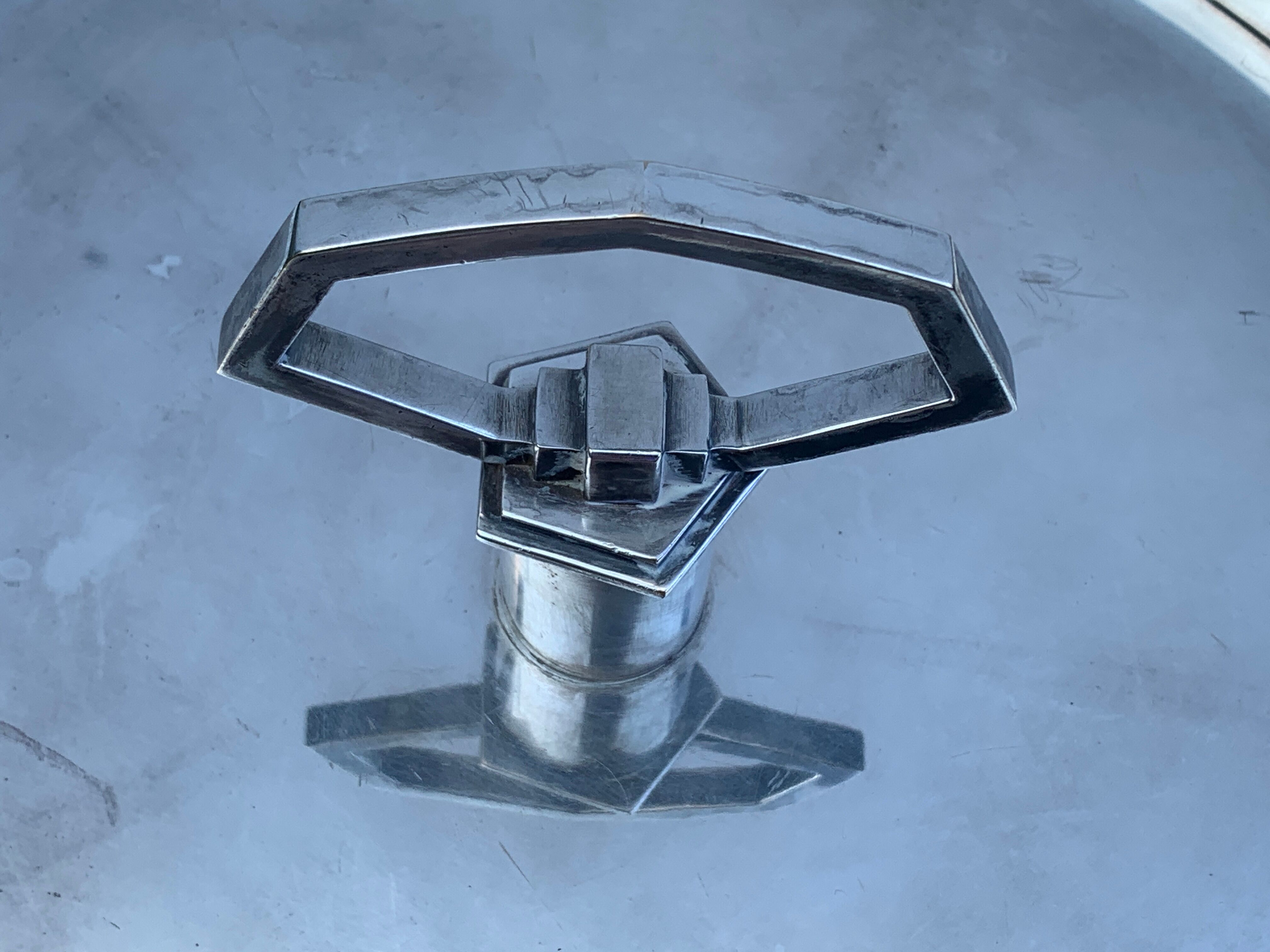 Christofle presentation tray in metal