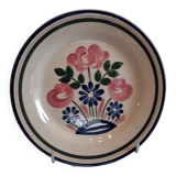 HBCM porcelain plate "Mulhouse" in very good condition.