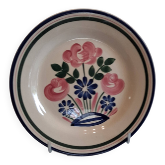 HBCM porcelain plate "Mulhouse" in very good condition.