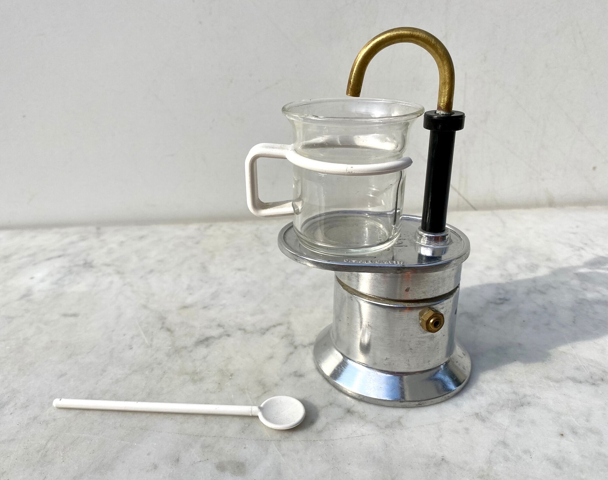 Mini Italian coffee maker 1 cup Expresso Bialetti vintage design 90s
