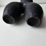 Magnificent Coco Fesse vase in ceramic terracotta Design - 23cm