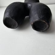 Magnificent Coco Fesse vase in ceramic terracotta Design - 23cm