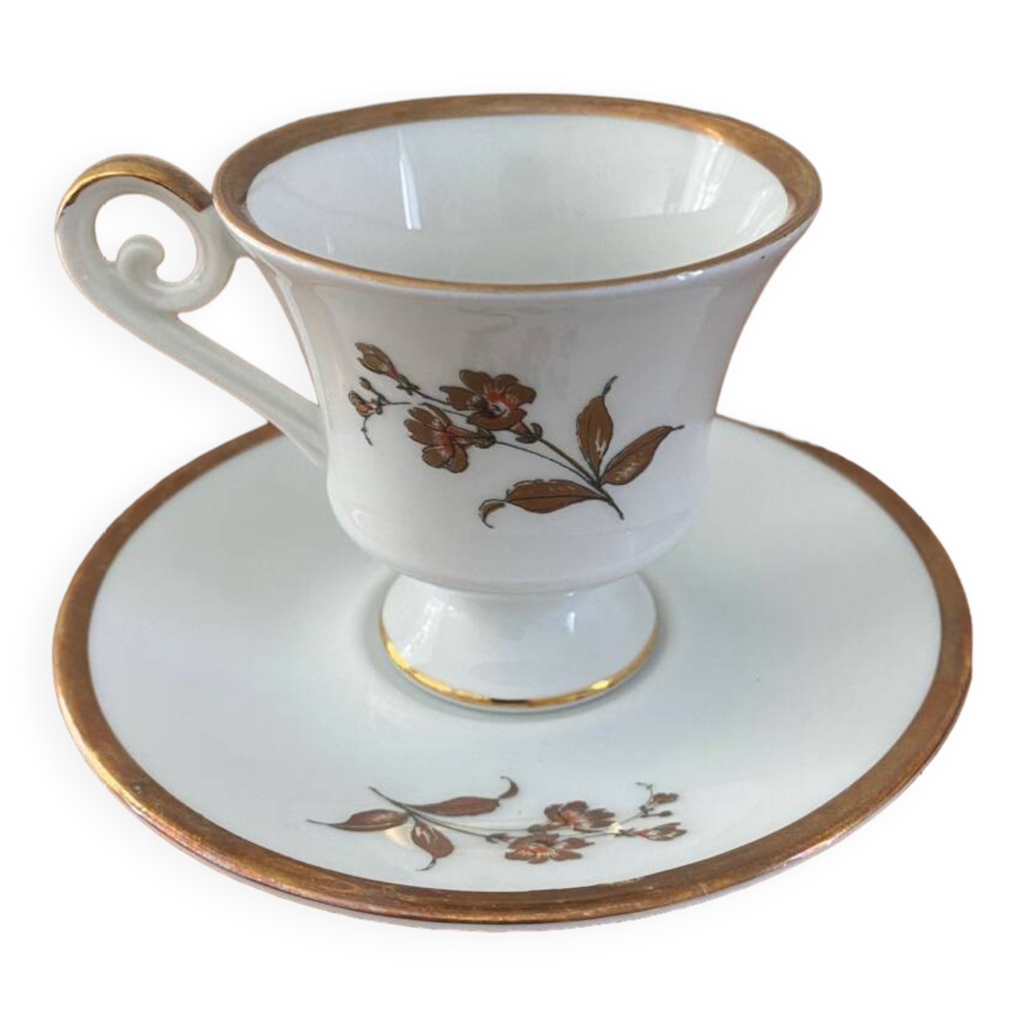 BAVARIA porcelain cup and saucer