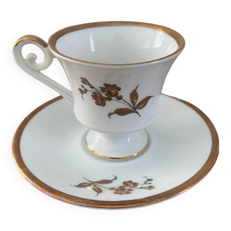 BAVARIA porcelain cup and saucer