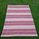 Handmade kilim carpet in cotton and wool 165x230cm