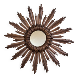 Wooden witch sun mirror 1950