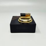 1970s Gorgeous Hollywood Regency Smoking Set. Made in Italy