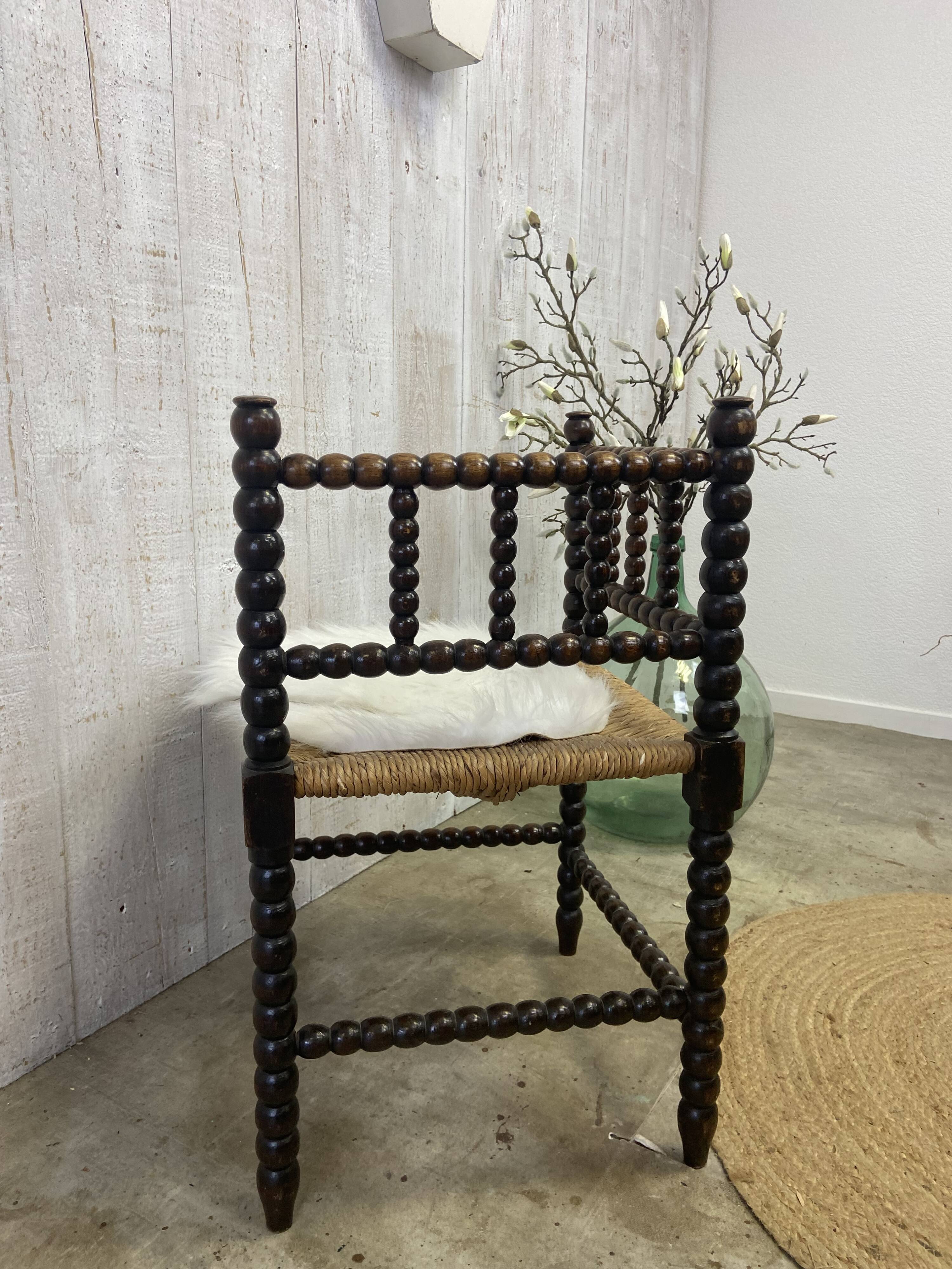 Antique corner chair