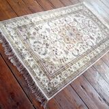 Tapis Cachemire soie fait main 151x92cm