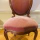 Pair of Napoleon III medallion chairs
