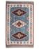 Antique Serbian Rug, Handmade Carpet Vintage Kilim, Geometric Oriental Rug