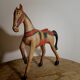 Vintage wooden horse