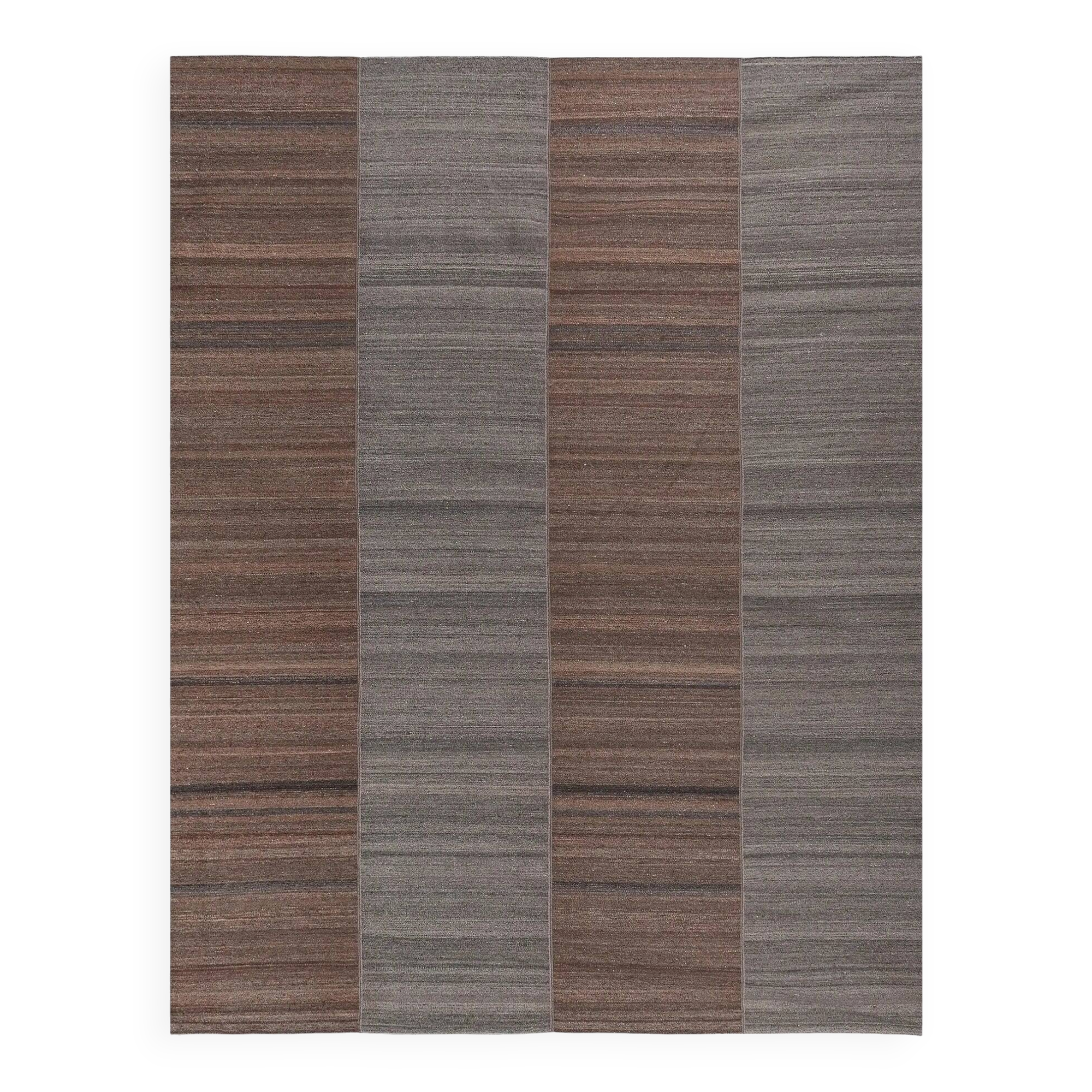 Vintage Turkish kilim, handwoven, 282x372 cm.