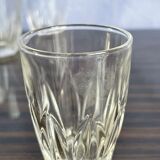 Service à liqueur monaco vintage ancien en verre